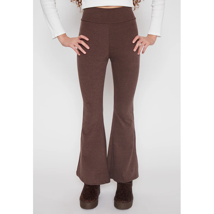 Calza Flare Lola Café Familyshop 1