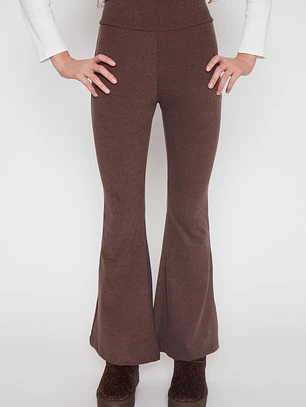 Calza Flare Lola Café Familyshop