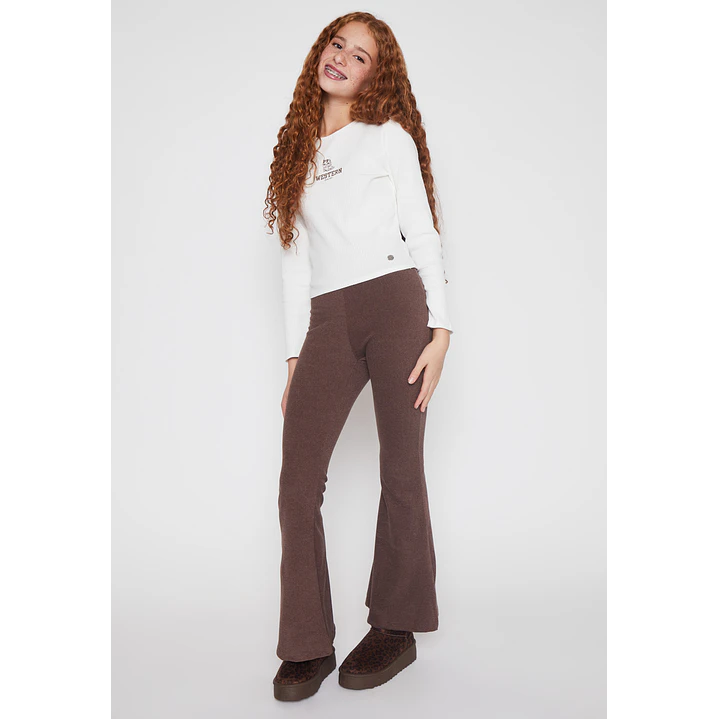 Calza Flare Lola Café Familyshop 2