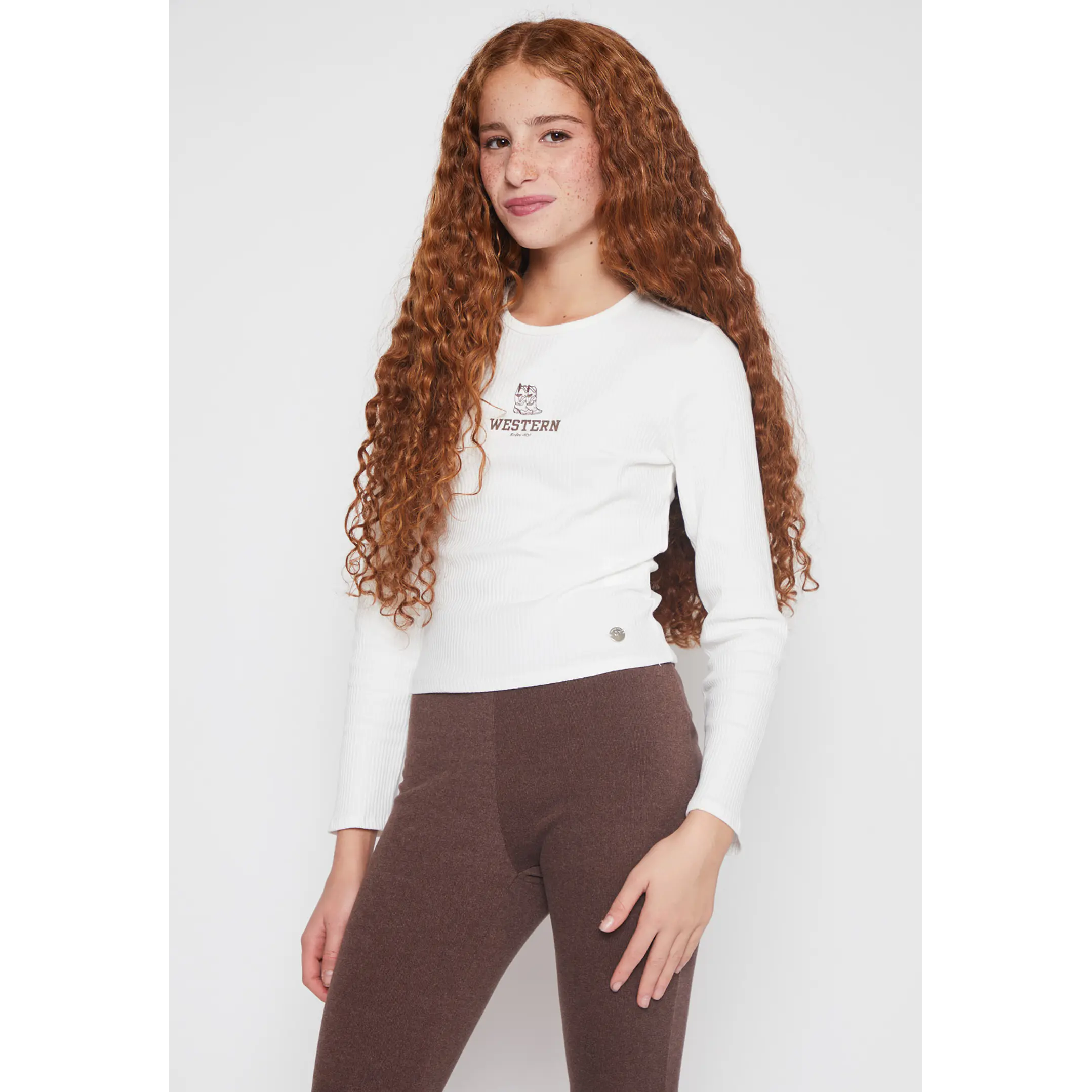 Calza Flare Lola Café Familyshop 7