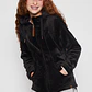 Polar Peludo Zipper Lola Negro Familyshop - Miniatura 1