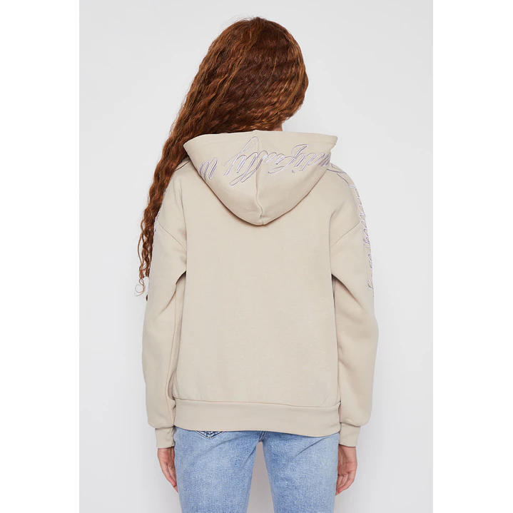 Polerón Bordado Mangas Lola Beige Familyshop 2