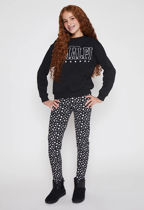 Calza Térmica Lola Negro Familyshop