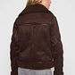 Chaqueta Aviadora Mujer Café Familyshop - Miniatura 2