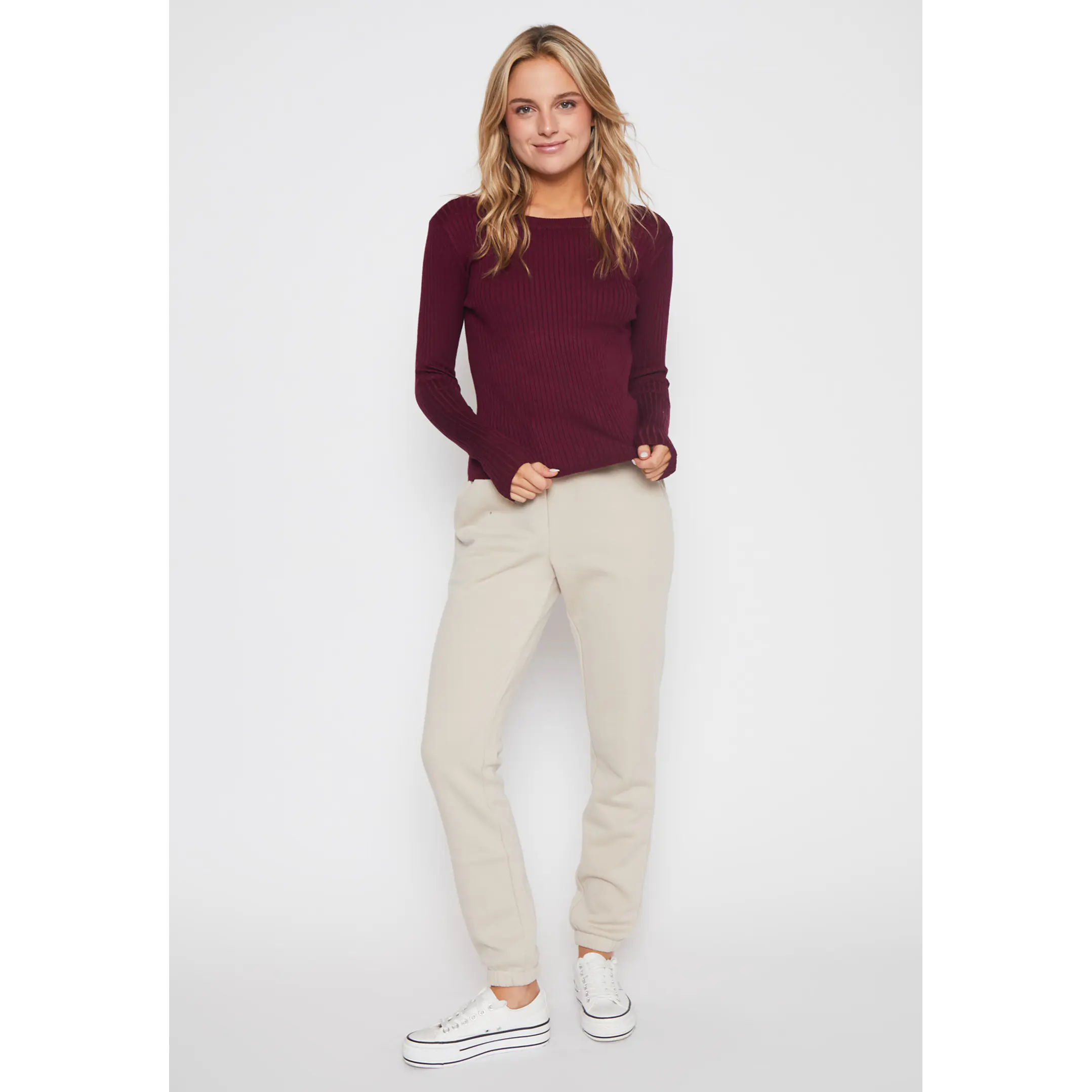 Sweater Canutón Mujer Burdeo Familyshop 4