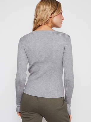 Sweater Canutón Mujer Gris Familyshop