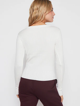 Sweater Canutón Mujer Crudo Familyshop