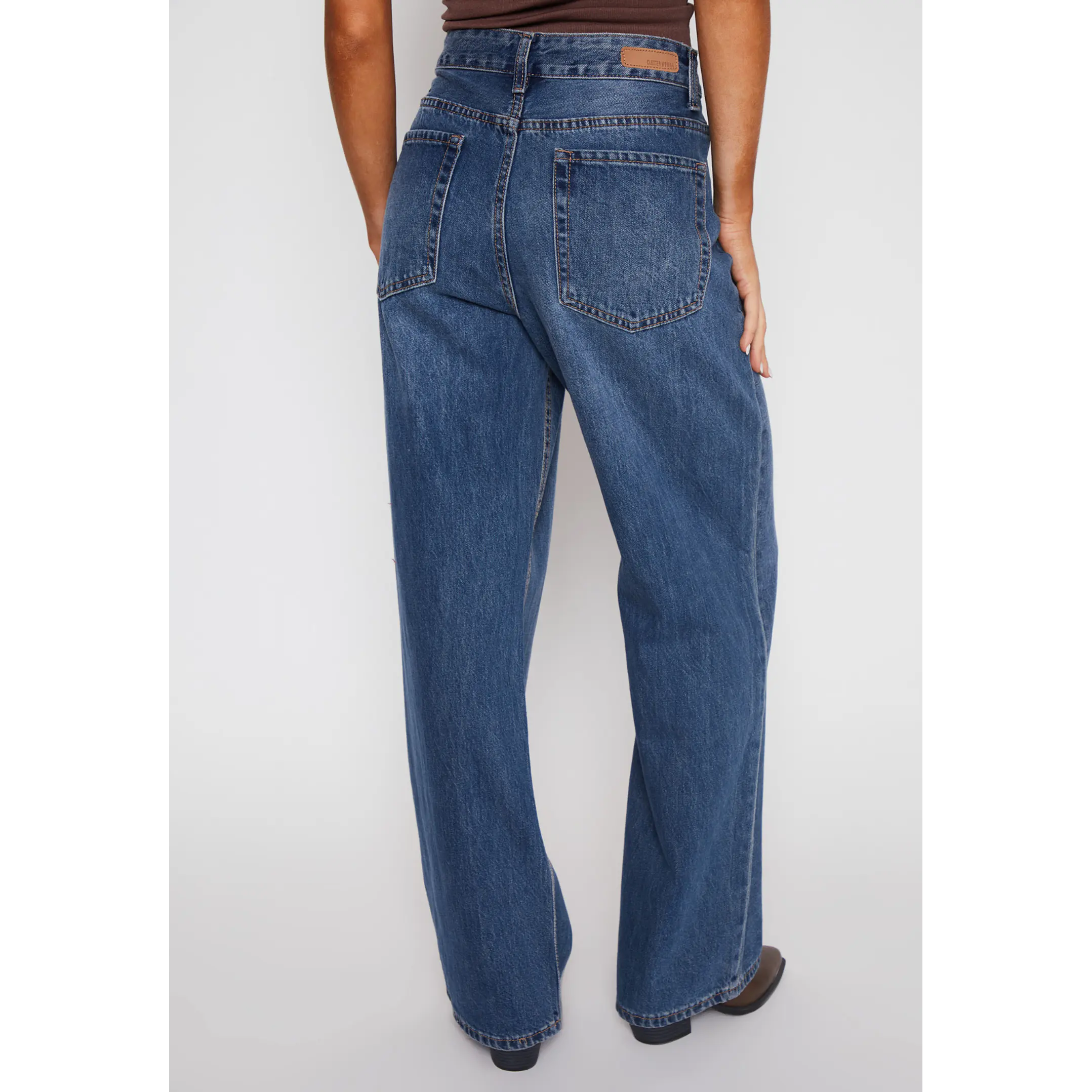 Jeans Wide Leg Mujer Azul Familyshop 2