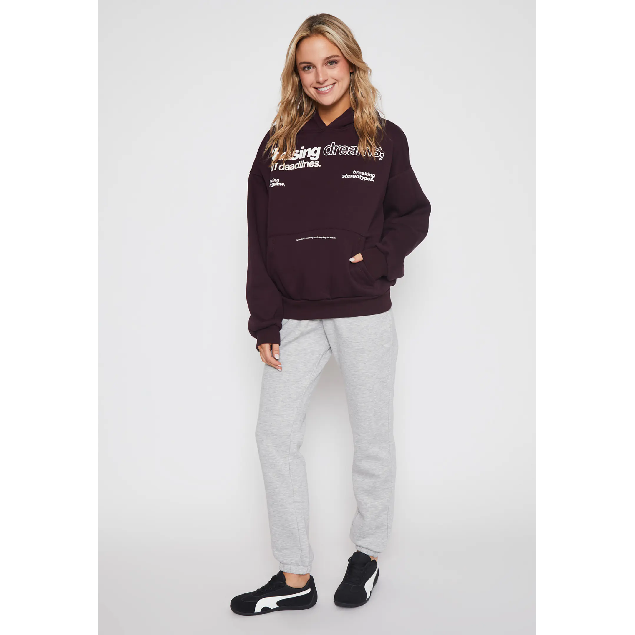 Polerón Hoodie Mujer Uva Familyshop 4