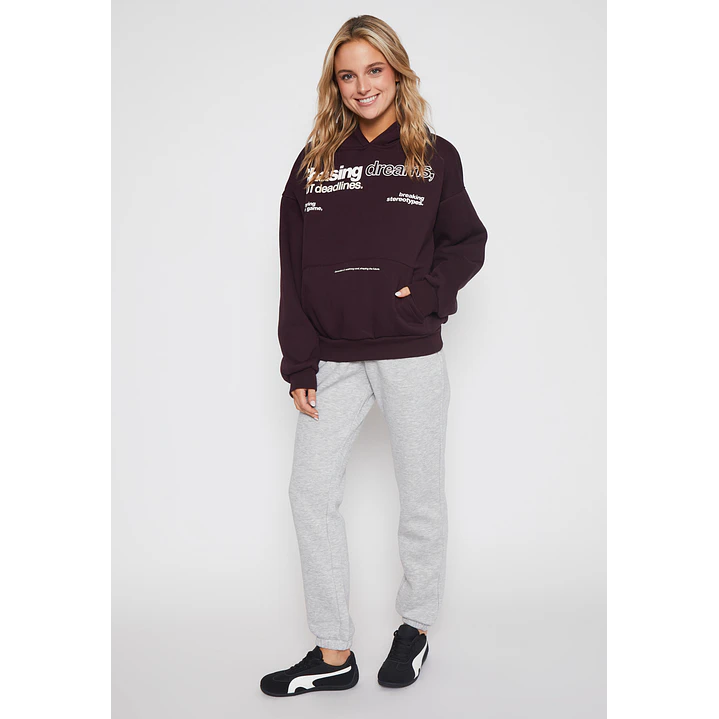 Polerón Hoodie Mujer Uva Familyshop 4