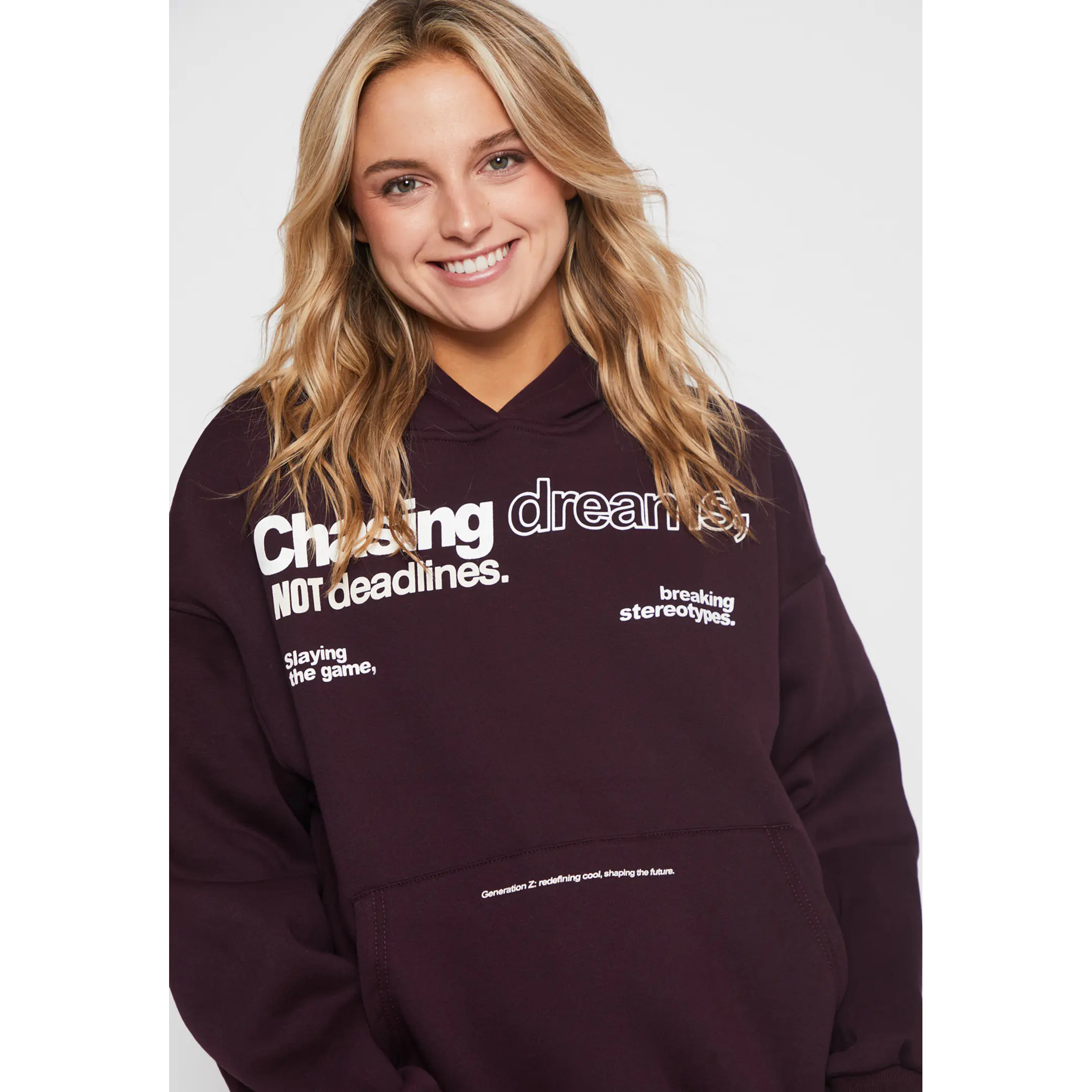 Polerón Hoodie Mujer Uva Familyshop 3