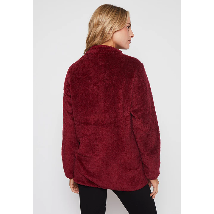 Polar Peludo Mujer Rojo Familyshop 2