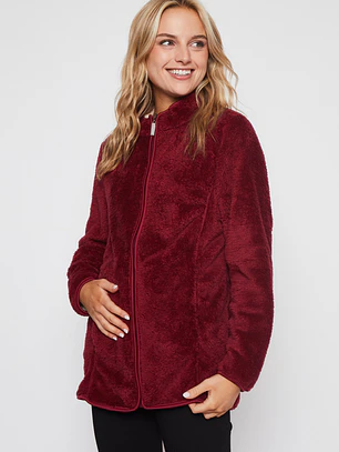 Polar Peludo Mujer Rojo Familyshop