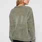Sweater Chenille Chic Mujer Verde Familyshop - Miniatura 2