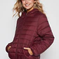 Parka Basic Mujer Burdeo Familyshop - Miniatura 1
