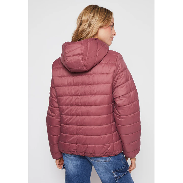 Parka Basic Mujer Rosado Familyshop 2