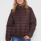 Parka Basic Mujer Café Familyshop - Miniatura 1
