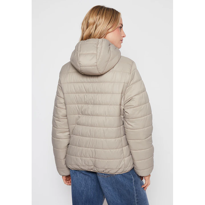 Parka Basic Mujer Beige Familyshop 2