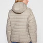 Parka Basic Mujer Beige Familyshop - Miniatura 2