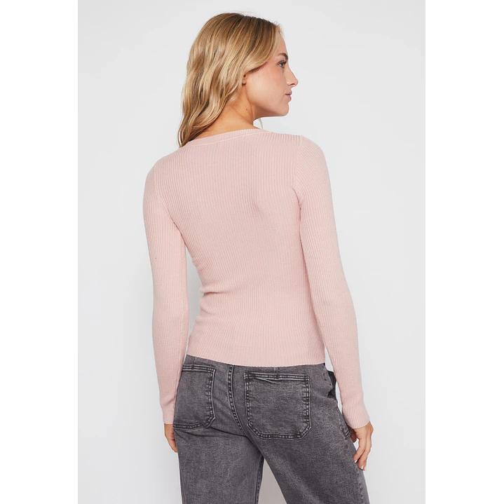 Sweater Abierto Mujer Rosado Familyshop 2