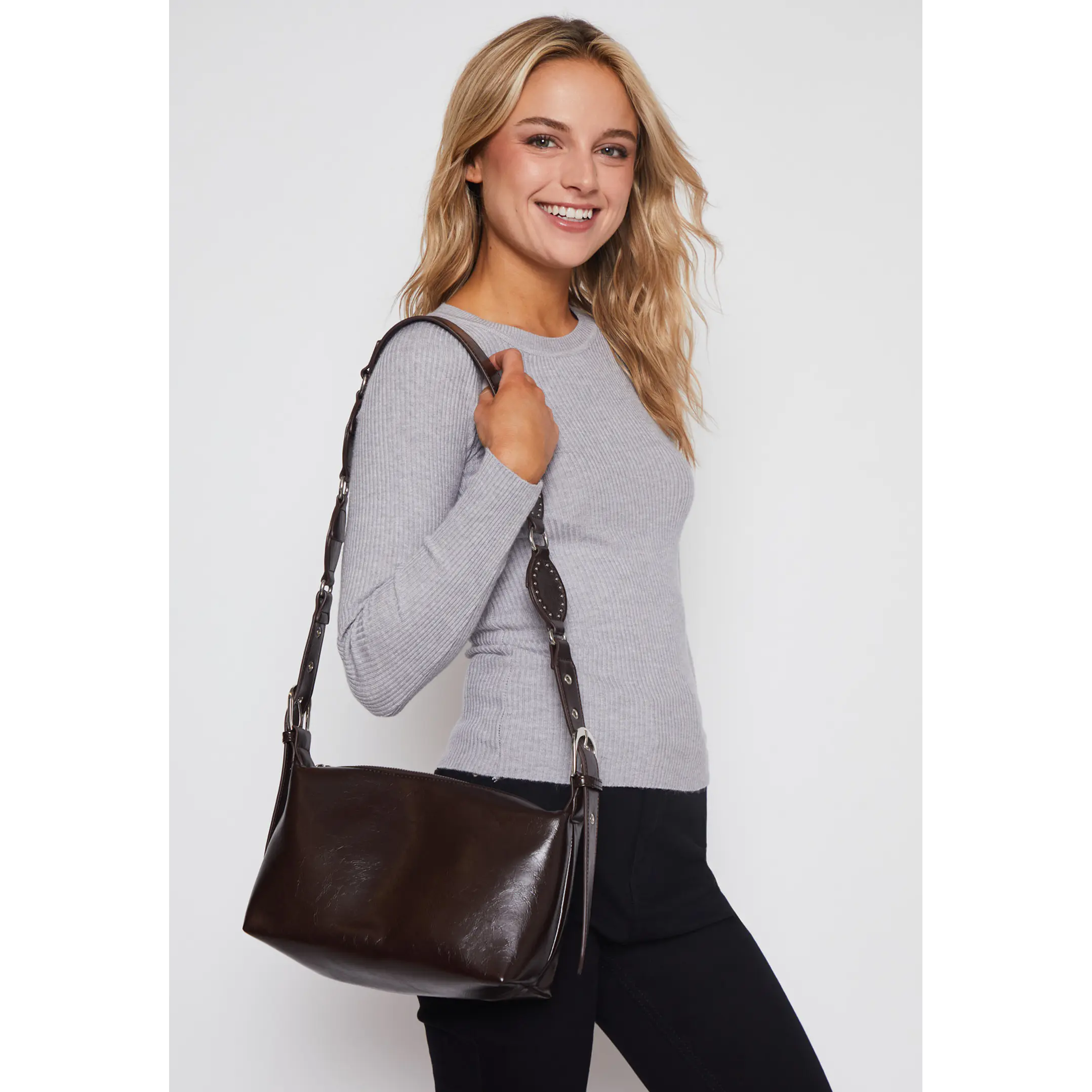 Sweater Abierto Mujer Gris Familyshop 4