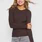 Sweater Abierto Mujer Café Familyshop - Miniatura 1