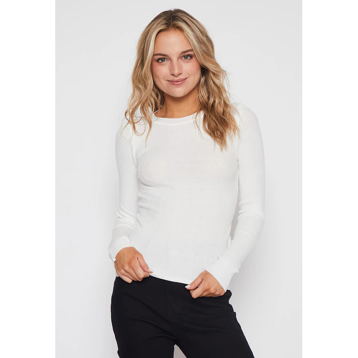 Sweater Abierto Mujer Crudo Familyshop 1