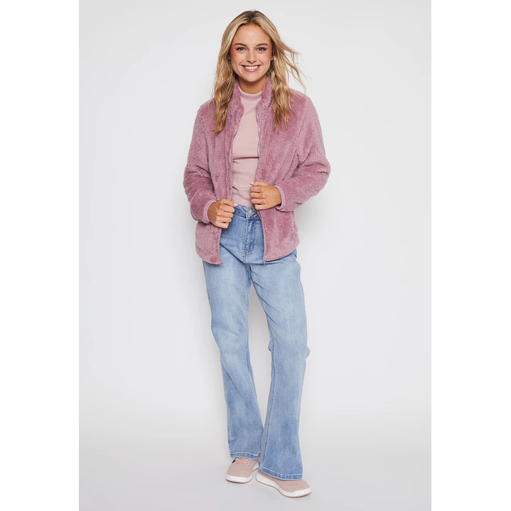 Polar Peludo Mujer Rosado Familyshop 4