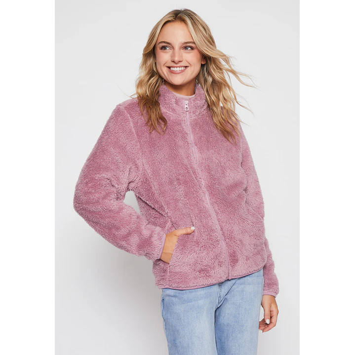 Polar Peludo Mujer Rosado Familyshop 1