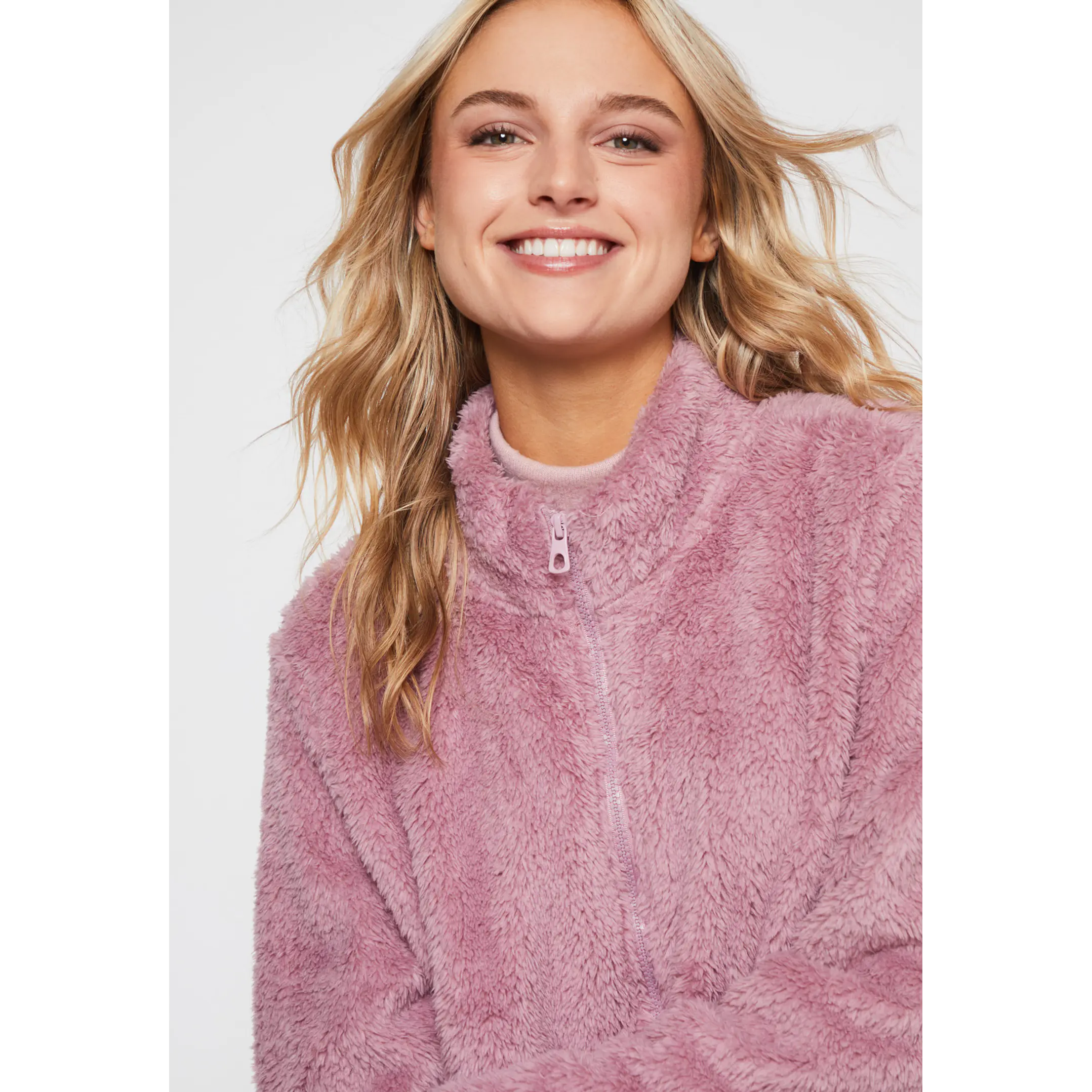 Polar Peludo Mujer Rosado Familyshop 3