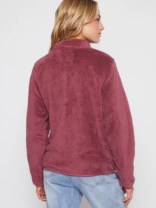 Polar Peludo Alto Mujer Rosado Familyshop