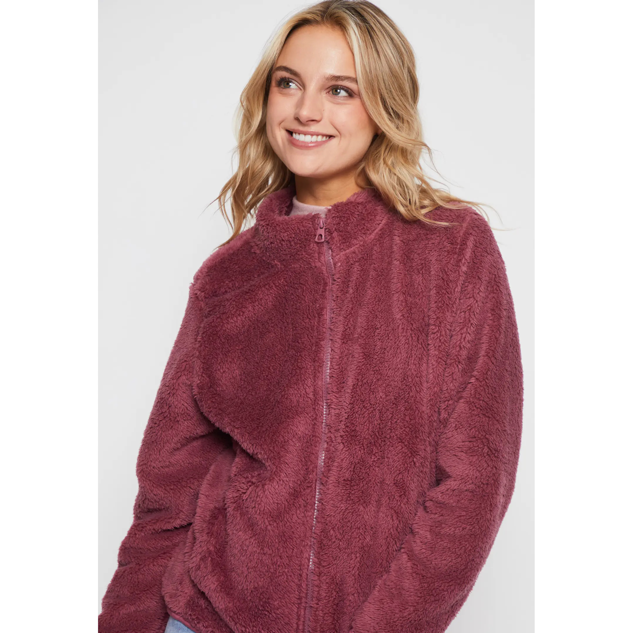 Polar Peludo Alto Mujer Rosado Familyshop 3