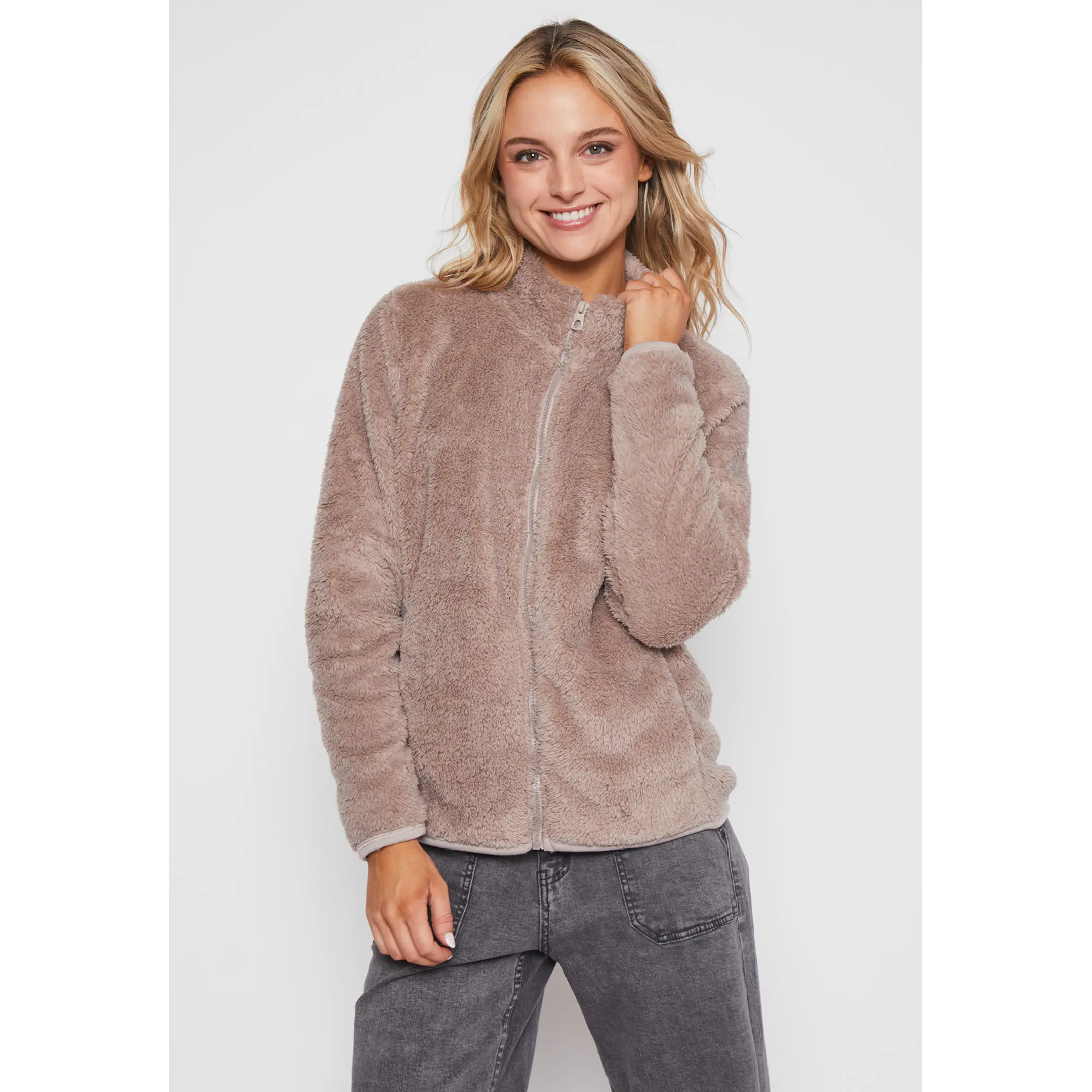 Polar Peludo Alto Mujer Arena Familyshop 1
