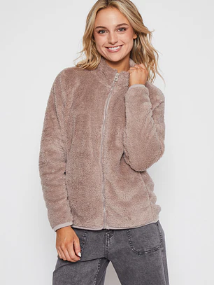 Polar Peludo Alto Mujer Arena Familyshop