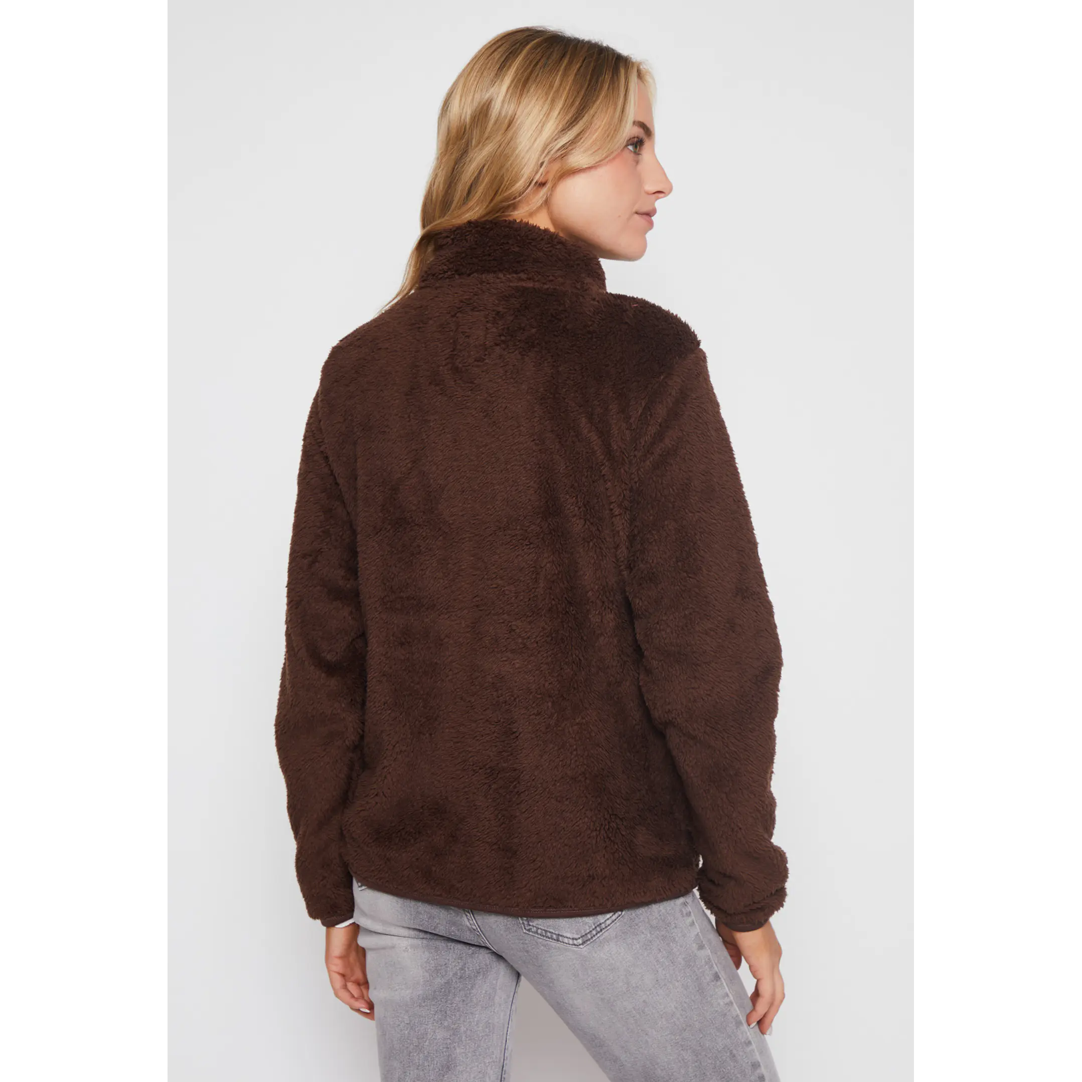 Polar Peludo Mujer Café Familyshop 2