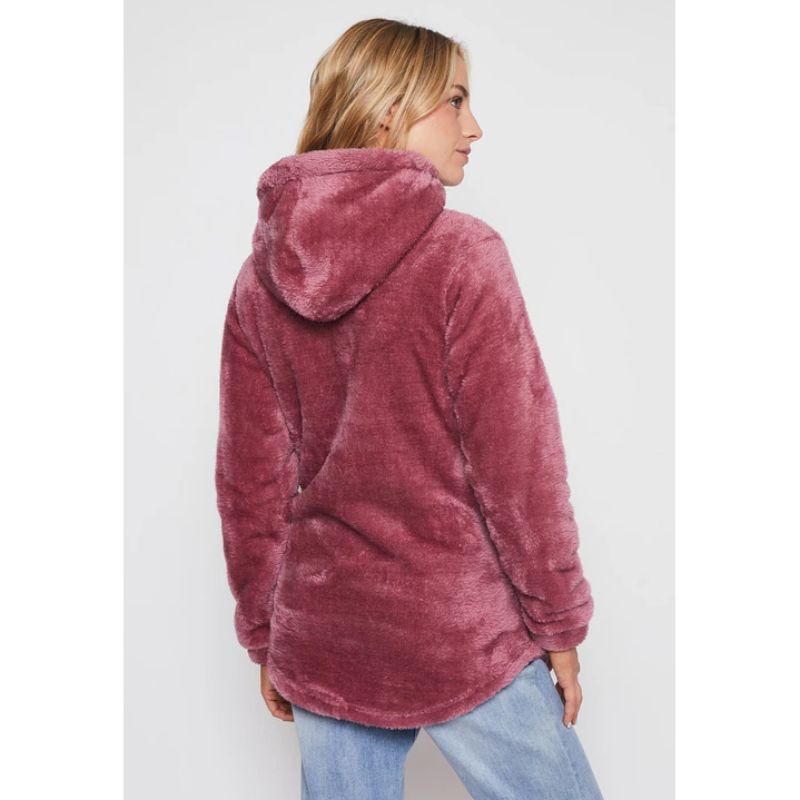 Polar Peludo Gorro Mujer Rosado Familyshop 2