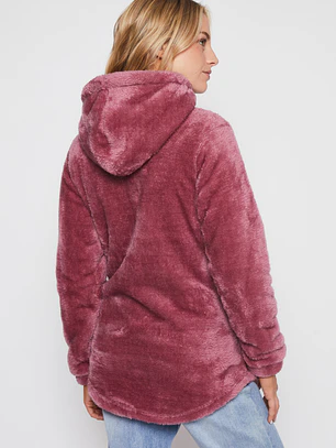 Polar Peludo Gorro Mujer Rosado Familyshop