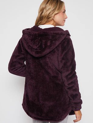 Polar Peludo Mujer Uva Familyshop