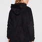 Polar Peludo Gorro Mujer Negro Familyshop - Miniatura 2