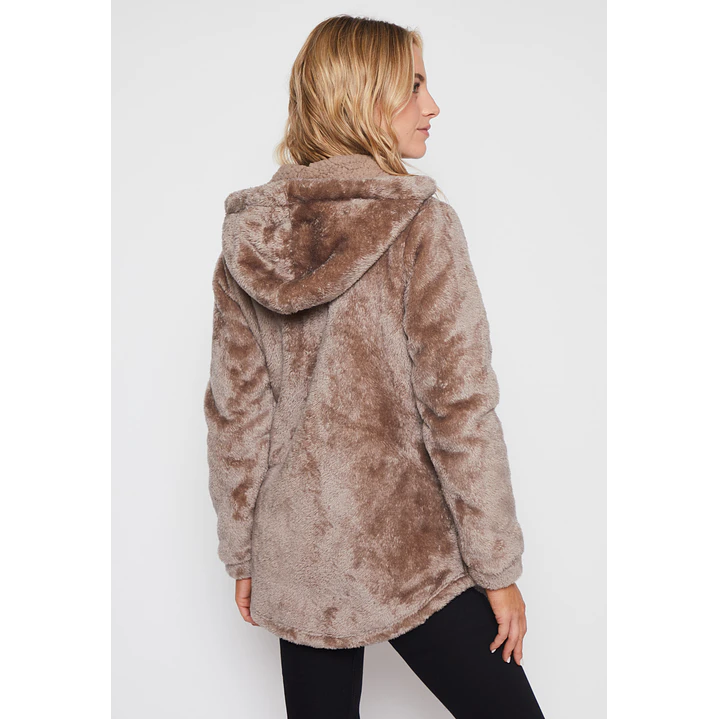 Polar Peludo Gorro Mujer Beige Familyshop 2