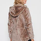 Polar Peludo Gorro Mujer Beige Familyshop - Miniatura 2