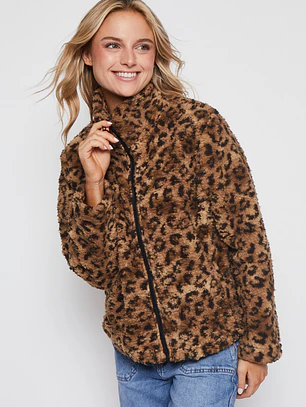 Polar Peludo Animal Mujer Café Familyshop