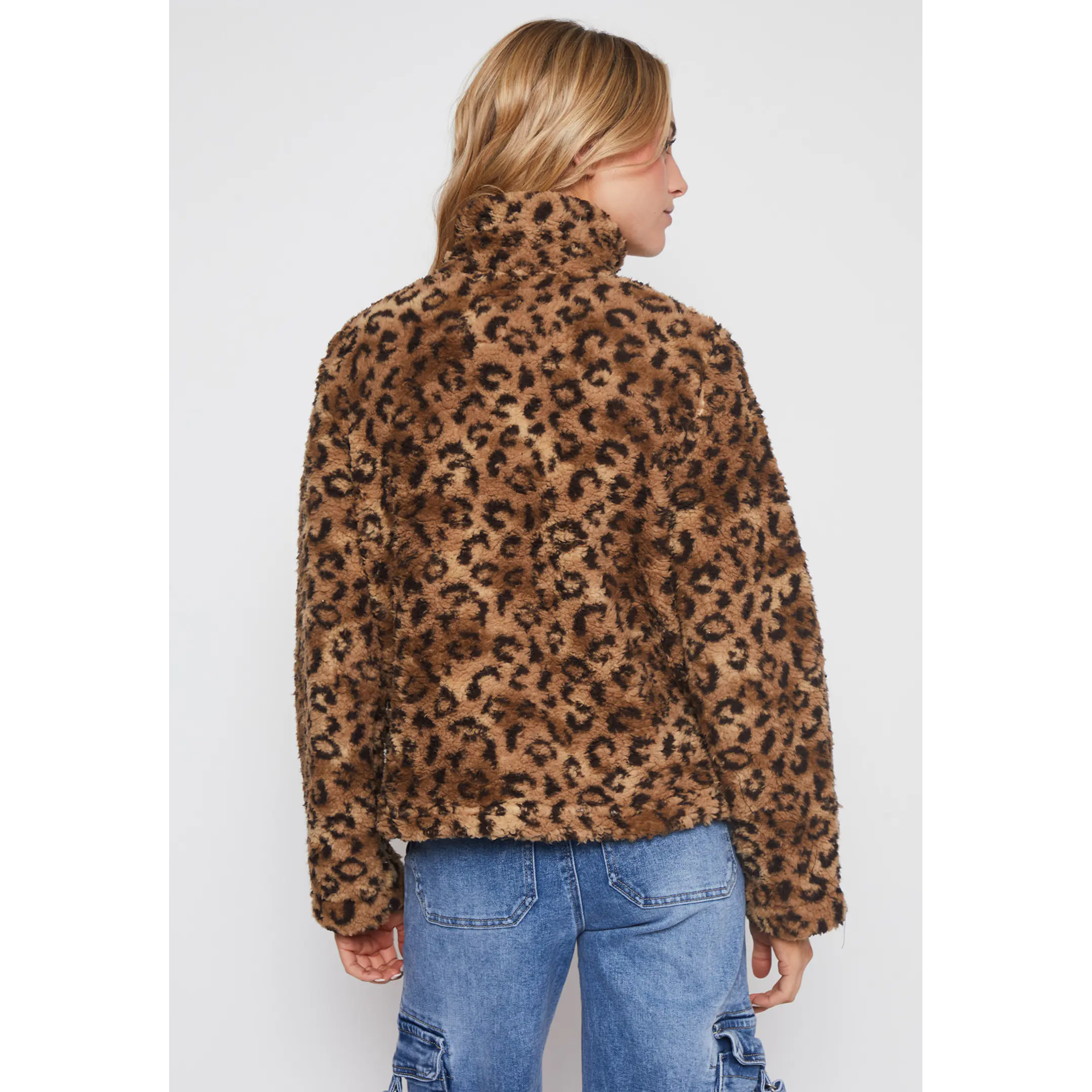 Polar Peludo Animal Mujer Café Familyshop 2