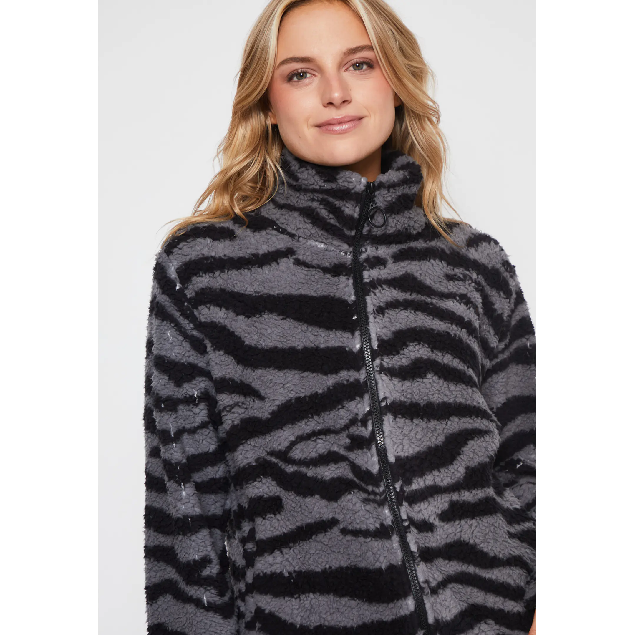 Polar Peludo Animal Mujer Gris Familyshop 3