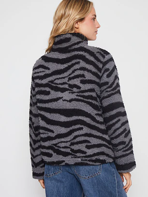 Polar Peludo Animal Mujer Gris Familyshop