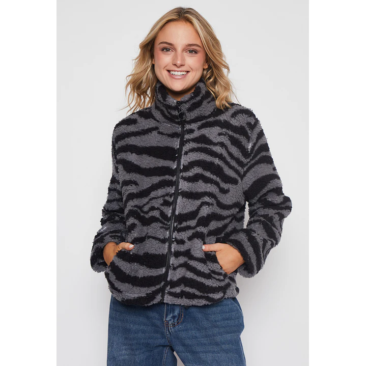 Polar Peludo Animal Mujer Gris Familyshop 1