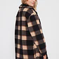 Chaqueta Peludo Mujer Negro Familyshop - Miniatura 2