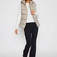 Parka Corta Mujer Beige Familyshop - Miniatura 4