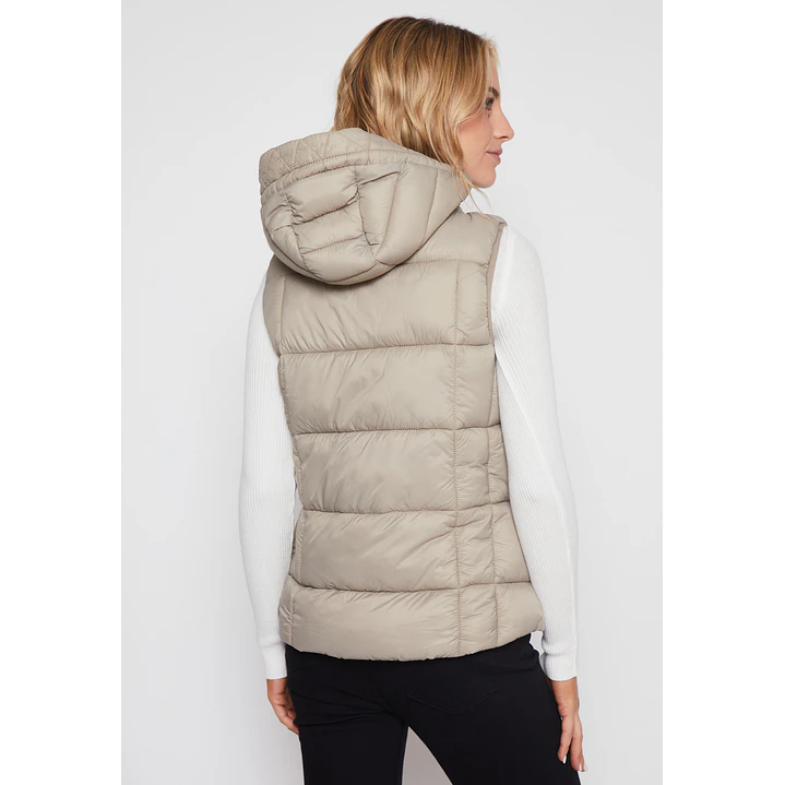 Parka Corta Mujer Beige Familyshop 2