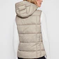 Parka Corta Mujer Beige Familyshop - Miniatura 2
